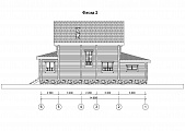 Двухэтажный дом БК-300-45